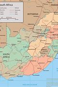 Image result for South Africa Map with Cities