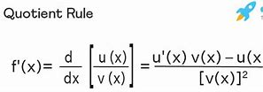 Image result for Lodhi Hidlo Quotient Rule