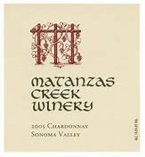 Image result for Matanzas Creek Chardonnay Sonoma Valley