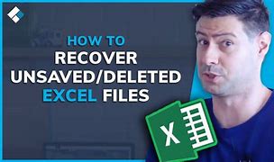 Image result for Excel 365 Recover Unsaved File