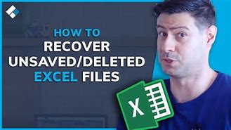 Image result for How to Recover à Excel File
