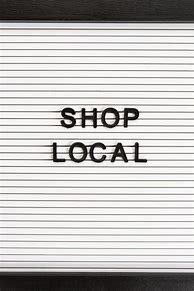 Image result for Shop Local Sign