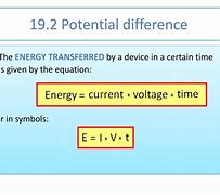 Image result for Potential Difference Symbol
