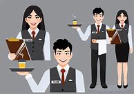 Image result for Waiter Cartoon