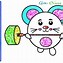 Image result for Hamster Drawimg Black Lining Animated