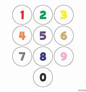 Image result for Free Printable Numbers 0 9