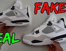 Image result for Fake Air Jordan 4