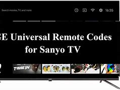 Image result for Sanyo TV Remote Codes List