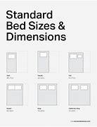 Image result for Bed Frame Sizes Measurements