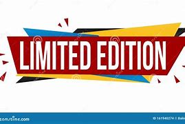 Image result for Limited Edition Banner