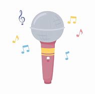 Image result for Microphone Music Notes Clip Art