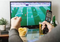 Image result for Watching Soccer in Front of TV