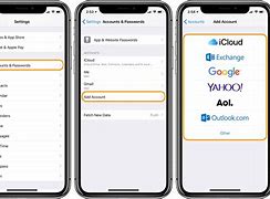 Image result for Add Email Account iPhone SE