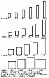 Image result for Standard Sidelight Sizes