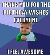 Image result for Funny Thank You for the Birthday Wishes Sarcastic