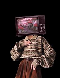 Image result for TV Head Aesthetic