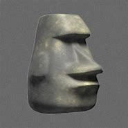 Image result for Moai Face Emoji Meme
