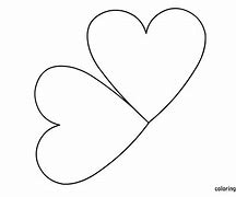Image result for Heart Template Black and White