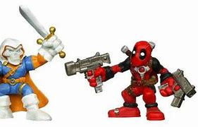 Image result for Super Hero Squad Deadpool Toy