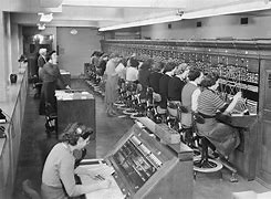 Image result for Telephone Exchange Early 20th Century