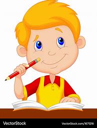 Image result for A Boy Studying Cartoon