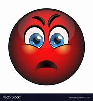 Image result for Red Mad Face Emoji