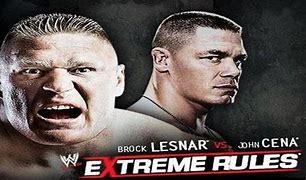 Image result for Brock Lesnar John Cena