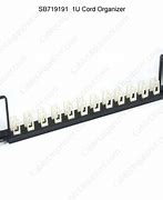 Image result for Patch Cord Cable Organizer