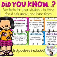 Image result for Did You Know Cut Printable
