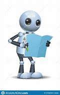 Image result for Cute Robot Reading Text