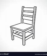 Image result for Wooden Chair Black and White