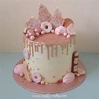 Image result for Rose Gold Pineapple Cake