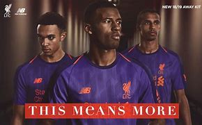 Image result for Liverpool Away Kit 2018