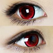 Image result for Red Contact Lens