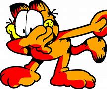 Image result for Garfield DAB Emoji PNG