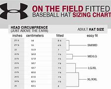 Image result for Under Armour Cap Size Chart