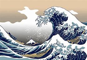 Image result for Great Wave Wallpaper iPhone