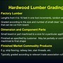 Image result for Softwood Lumber Grades Chart