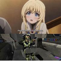 Image result for Anime Master Chief Meme