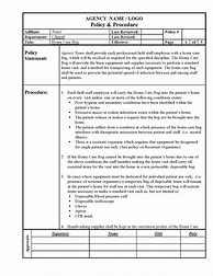 Image result for Procedure Template Word