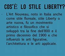 Image result for Stile Liberty