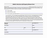 Image result for Personal Property Release Form Template