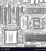 Image result for Motherboard Circuit Line SVG