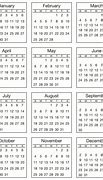 Image result for Free Printable Small Pocket Calendars