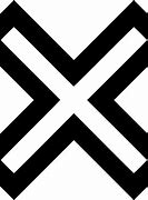 Image result for X Icon White