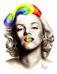 Image result for Marilyn Monroe Art