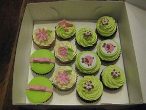 Image result for Lime Green Cupcakes