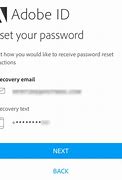 Image result for Adobe Password Reset
