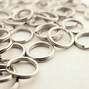 Image result for Stainless Steel Split Key Rings