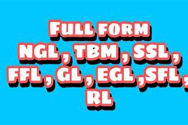 Image result for NGL Full Form in Chat